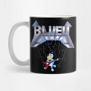 bluey metal Mug